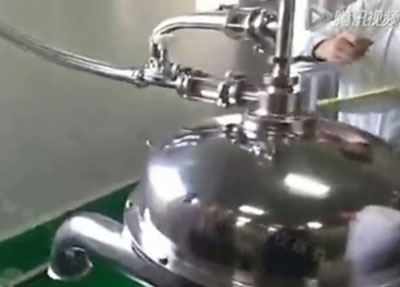 色素分離實驗現場