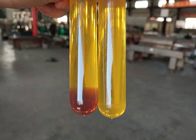油水分離（管式離心機）實驗現場視頻