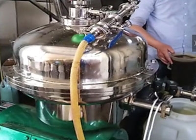 煙堿液分離實驗現場視頻